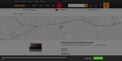 Halfords Autocentre