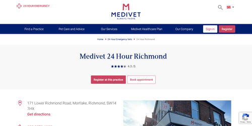 Medivet 24 Hour Richmond