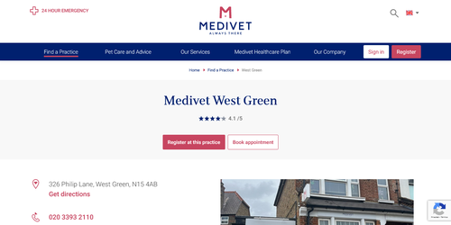 Medivet West Green