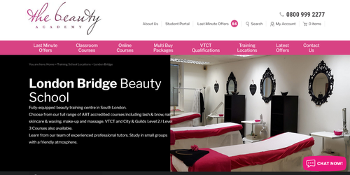 The Beauty Academy London Bridge